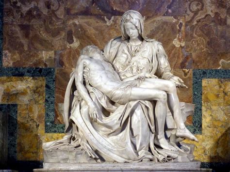 Michelangelo's Pieta is the only piece of work signed by the artist ...