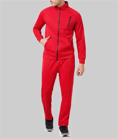 Wwe Roman Reigns Cotton Red Tracksuit Tlc