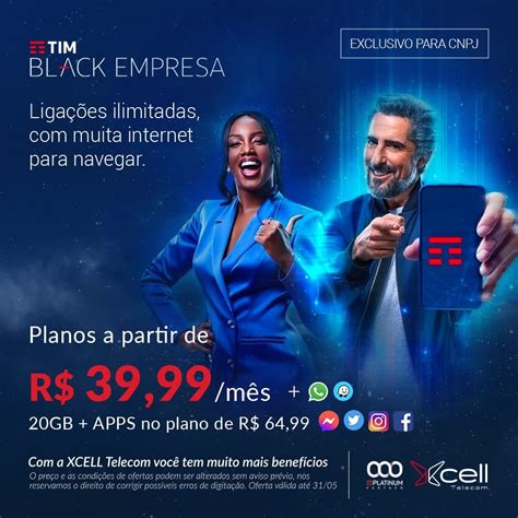 Tim Ofertas Empresas Curitiba TIM EMPRESAS Xcell Telecom