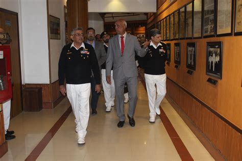 DCNS T P Vice Admiral Naveed Ashraf HI M Visited PMM On 23 01