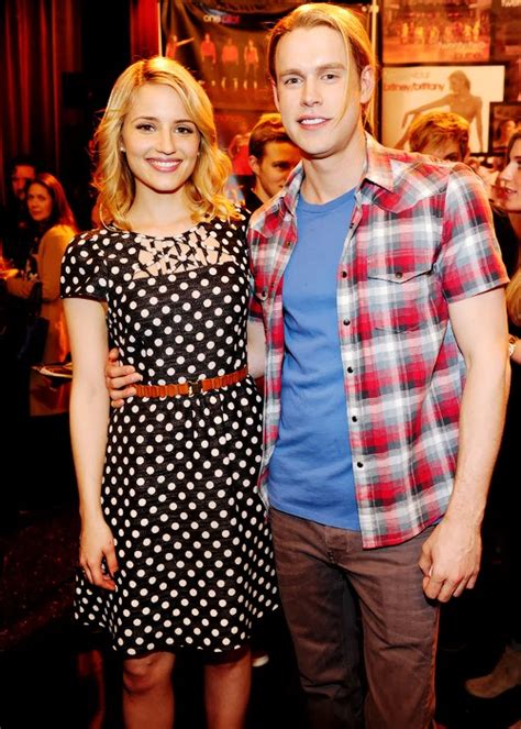 VJBrendan.com: Dianna Agron and Chord Overstreet Celebrates 'Glee's ...