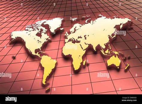 Europe centered world map hi-res stock photography and images - Alamy