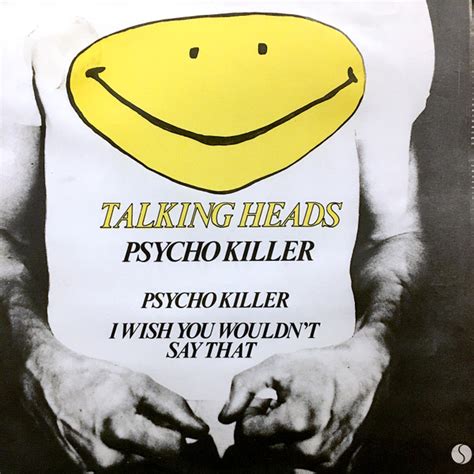 Certain Songs #2606: Talking Heads - "Psycho Killer"