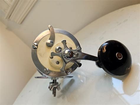 Garcia Mitchell 624 MC Saltwater Trolling Reel Made In France 1970s L