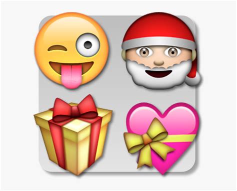 Xemoji En Mac App Store - Christmas Gift Emoji, HD Png Download - kindpng