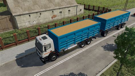 Kamaz 5490 Anhänger v1 0 0 0 FS25 Mod FS22 Mod