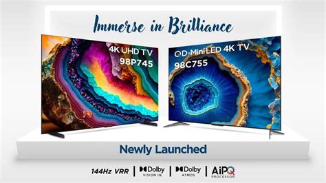 Tcl Introduces Qd Mini Led K And K Uhd Tvs With Next Gen Tech In India