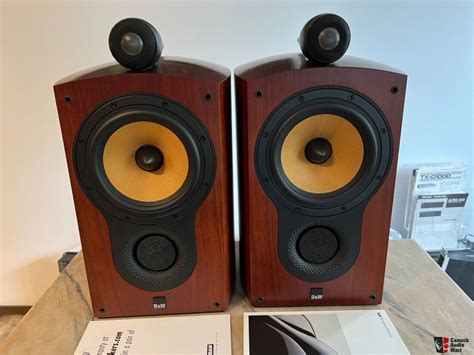 B W Bowers Wilkins 805S Premium Bookshelf Speakers England Made Photo