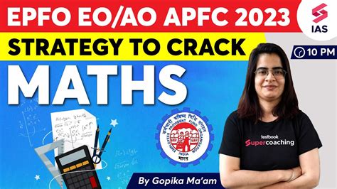 Maths Strategy For UPSC EPFO 2023 Study Plan UPSC EPFO EO AO APFC