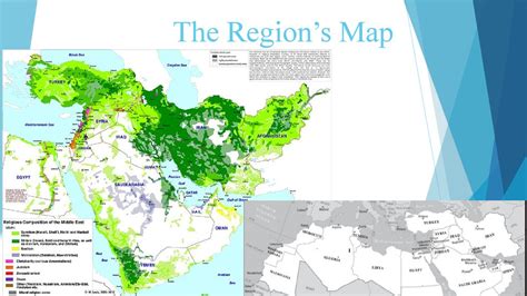 Ethnic Groups Middle East Map