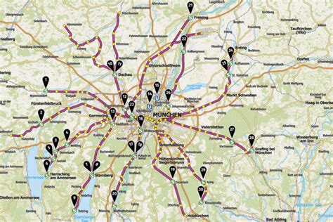 Wandertouren für München und Umland mit der S Bahn