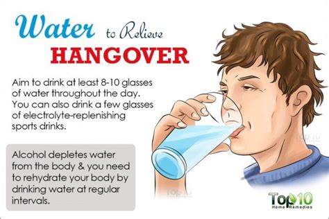 How To Get Rid Of A Hangover Top 10 Home Remedies