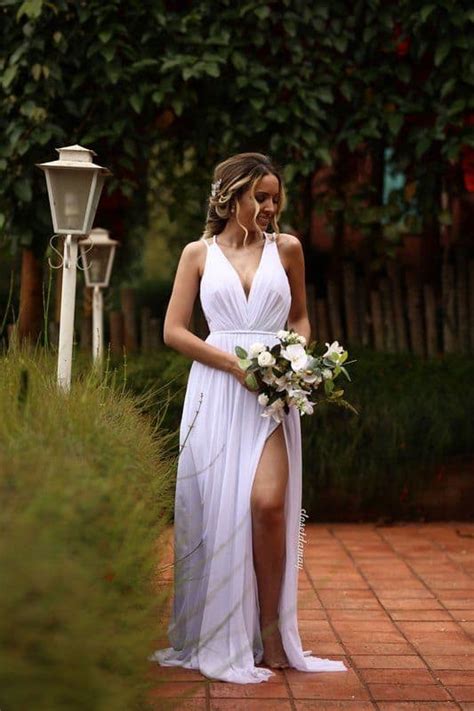 Aprender Sobre Imagem Modelo De Vestido De Noiva Casamento Civil