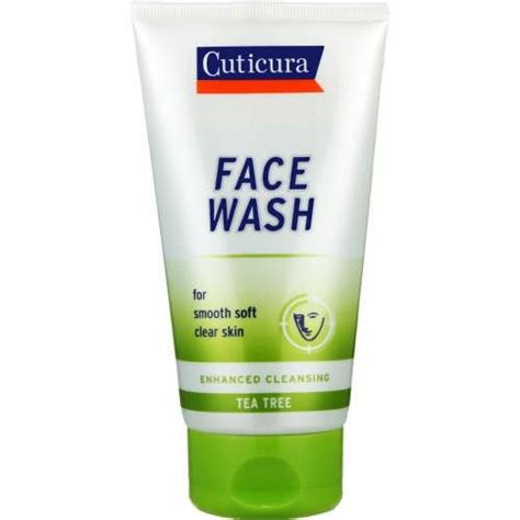 Cuticura Face Wash Enhanced Cleaning Tea Tree 150ml - Med365