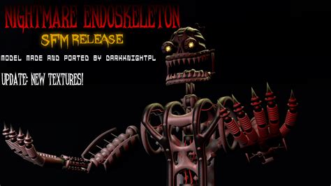 Nightmare Endoskeleton Sfm Update By Darkknightpl On Deviantart