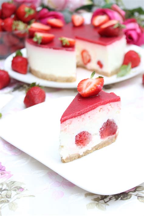 Erdbeer Skyr Torte Ohne Backen Ist MEGA LECKER EINFACH