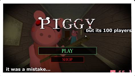 Piggy But Its 100 Players YouTube