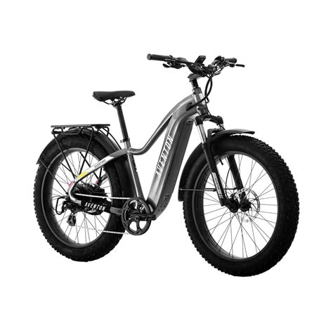 Aventon Aventure Step Over Slate Grey Corvallis Electric Bicycles