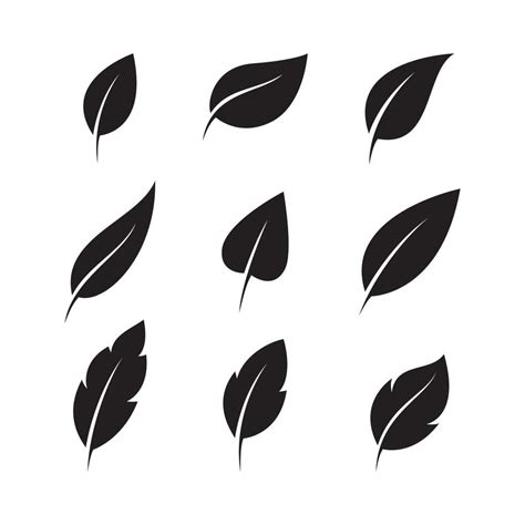 Leaf Silhouette Vector Art, Icons, and Graphics for Free Download