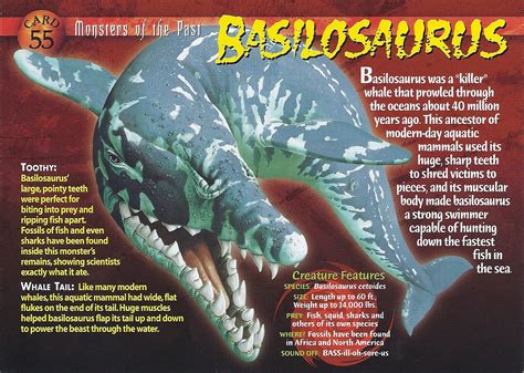 Basilosaurus - Wierd N'wild Creatures Wiki