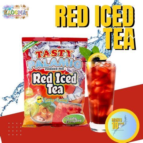 500G RED ICED TEA TASTY PALAMIG Powder Drinks Lazada PH