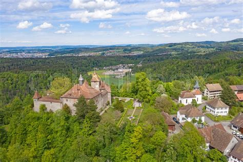 Kyburg castle located between Zurich ... | Stock image | Colourbox