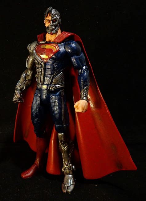 Stronox Custom Figures Dc Movie Masters Cyborg Superman Custom