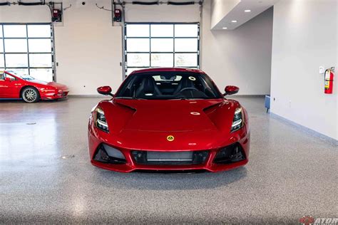 Sold Lotus Emira First Edition Magma Red Black Alcantara