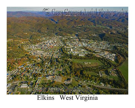 Aerial Photos of Elkins, West Virginia - Greg Cromer's America from the Sky