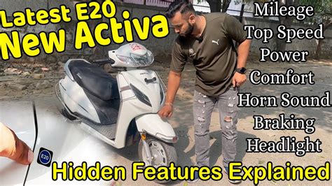 New Honda Activa 6g 2023 👌 E 20 And Obd 2 All New Features Detailed