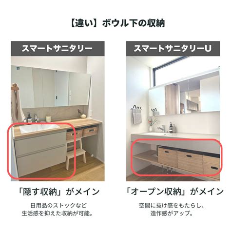 楽天市場 | 住設ショップHARUTAS - アイカ「スマートサニタリー」「スマートサニタリーU」違いは収納！失敗しない選び方