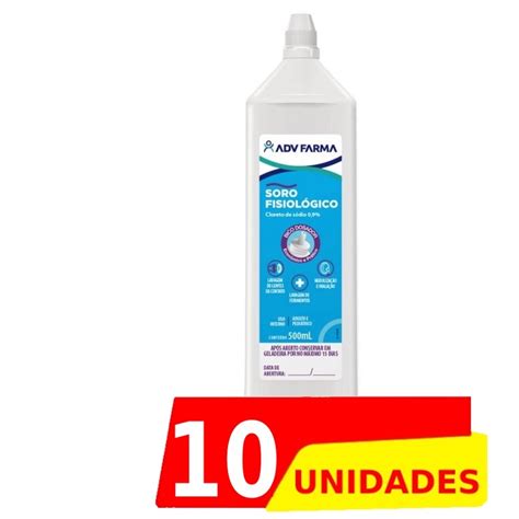 Kit C 10 Soro Fisiol Adv 500ml Shopee Brasil