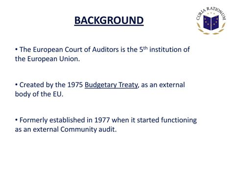 European Court Of Auditors Ppt Download