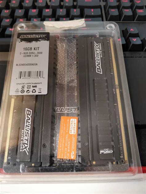 Crucial Ballistix Elite 3000mhz 16gb Kit Computers And Tech Parts