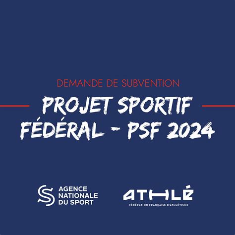 Subventions Projet Sportif Fédéral 2024 Revisionnez Le Webinaire Clubs