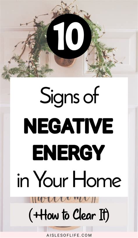 10 Signs Of Negative Energy In Your Home And How To Get Rid Of It Artofit