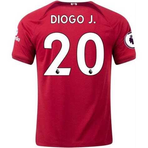 Diogo Jota Liverpool Fc Home Jersey By Nike Jerseymotion