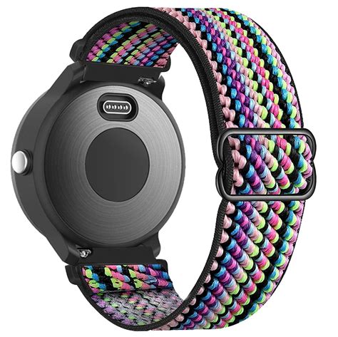 Mm Novo El Stico Banda De N Ilon Para Garmin Vivoactive M Sica