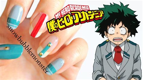 Bakugou Inspired Acrylic Nails