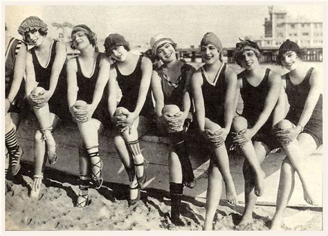 1920s Bathing Beauties Vintage Beach Photos Bathing Beauties