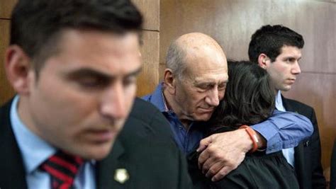 Israël l ex Premier ministre Ehud Olmert condamné pour corruption