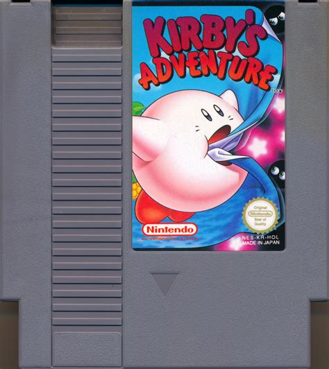 Kirby S Adventure Cover Or Packaging Material Mobygames