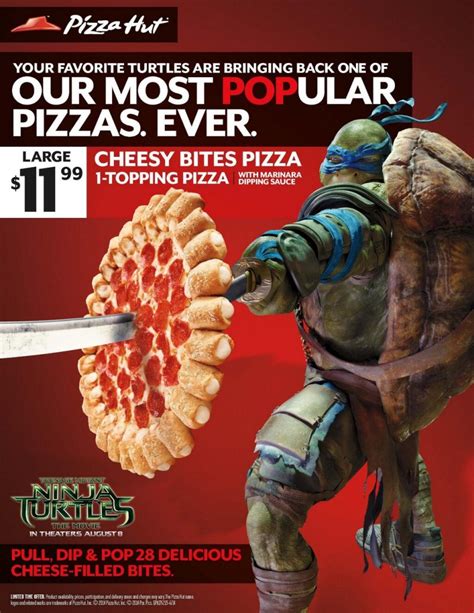 Cowabunga La Recette De Pizza Hut Pour Les Tortues Ninja Spotern