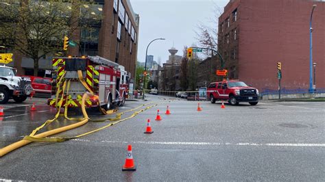 Reports Of Possible Gas Leak Leads To Building Evacuations In Vancouver