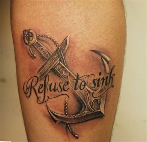 Beautiful Anchor Tattoo For Men Tattoosformen Cool Forearm