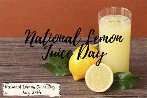 National Lemon Juice Day Exit Ninety Two