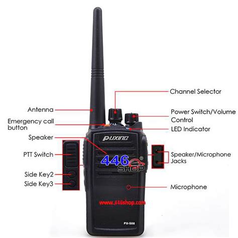 Puxing Puxing Px Uhf Mhz Professional Dustproof Waterproof