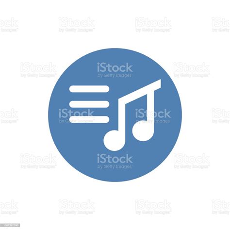 Playlist Icon Music Icon Page Symbol For Your Web Site Design Logo App ...