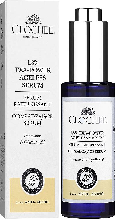 S Rum L Acide Glycolique Pour Visage Clochee Organic Txa Power