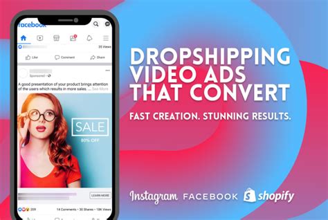 Create Shopify Facebook Video Ads For Dropshipping Products By